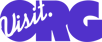 Visit.org Logo Purple