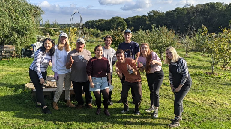 Frontiers employees at Good Food Matters
